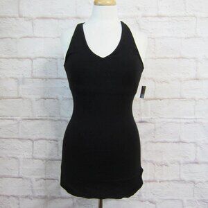 Hyde Organic Black OTM Halter Yoga Tank Top Shelf Bra - Size XS - NWT